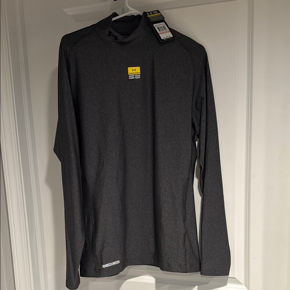 Under Armour Men's Black Long Sleeve Shirt